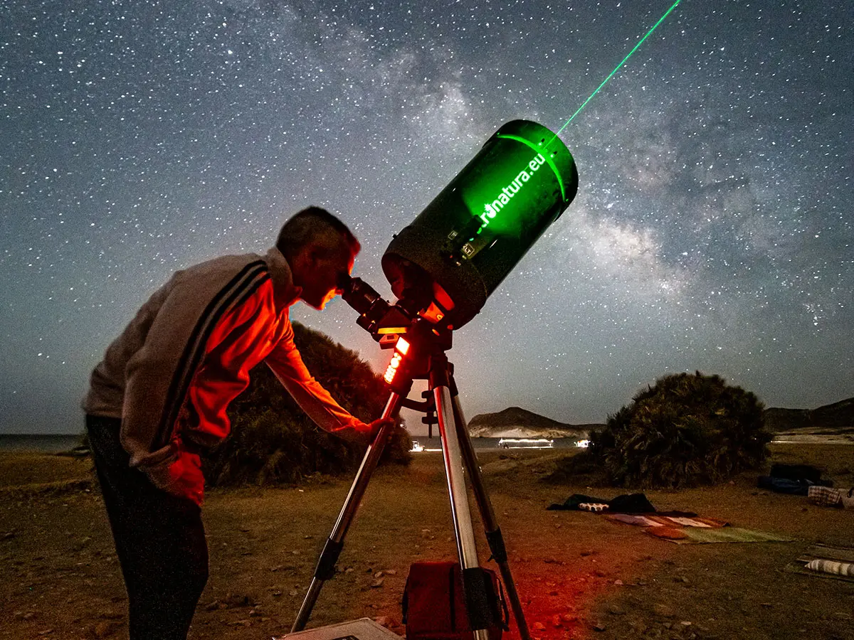 Astronomía didáctica en Cabo de Gata